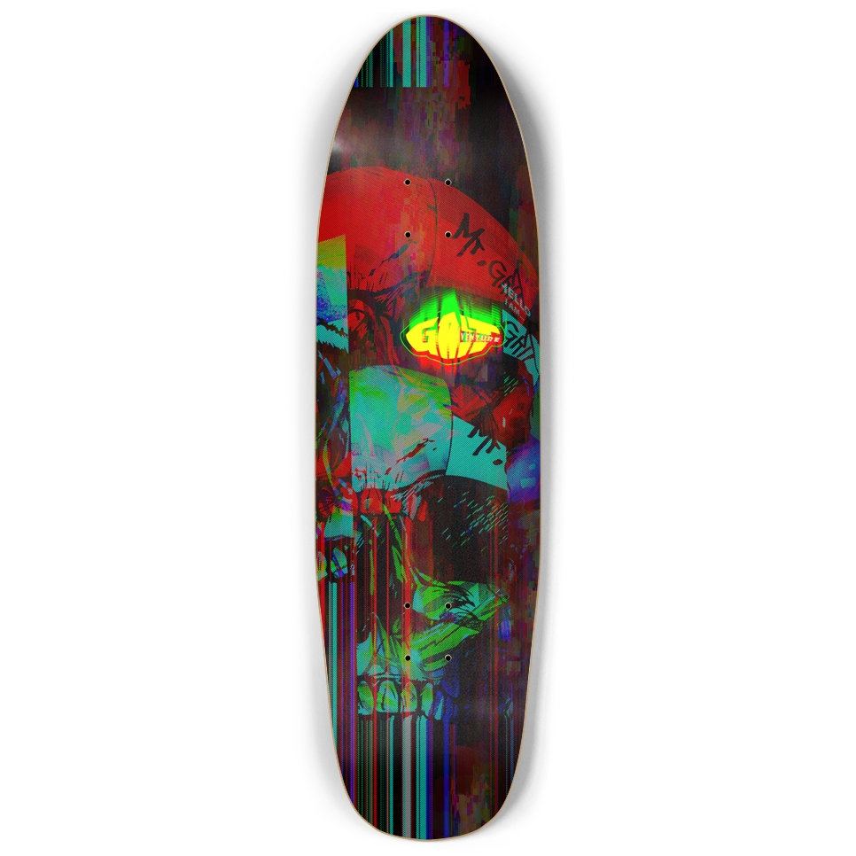Glitched out Punk Nose Pool Shape Entry Level