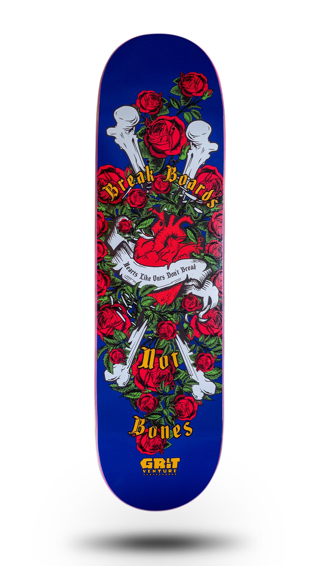 Grit Venture Break Boards not Bones Hard Rock Maple Skateboard Deck