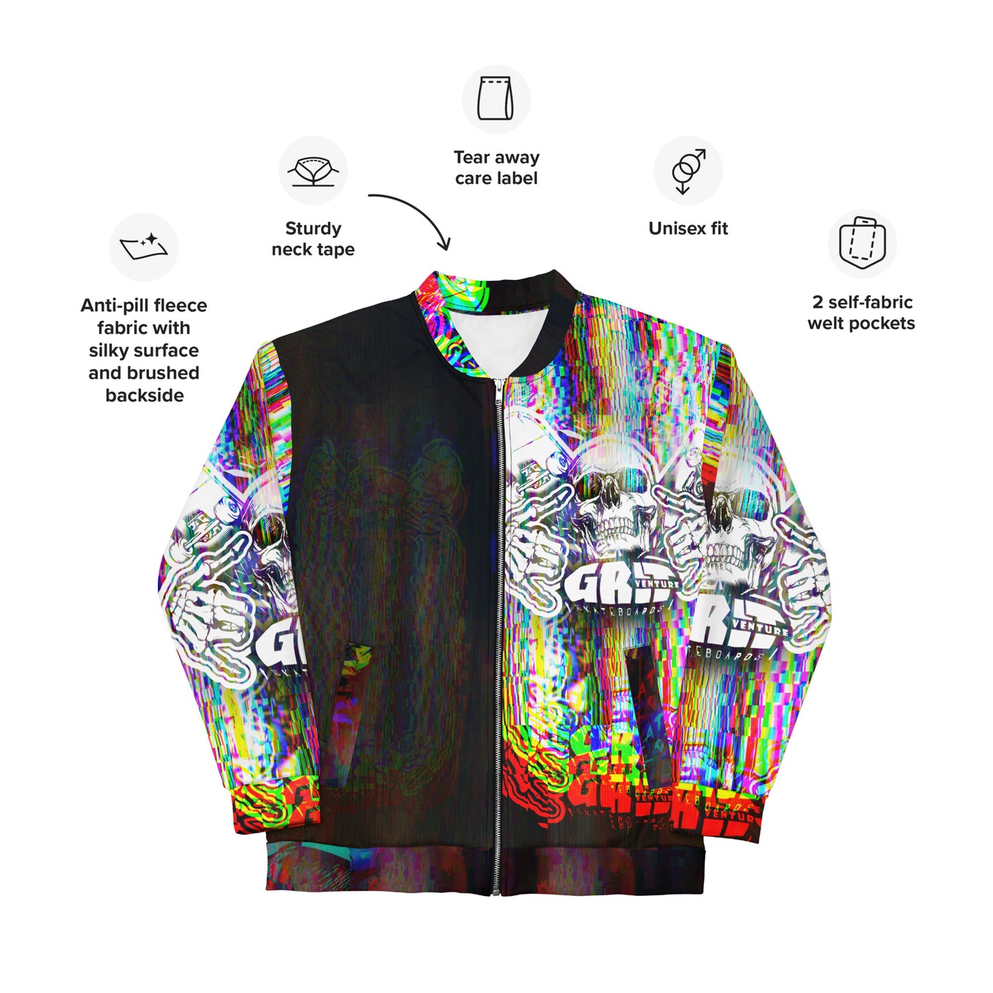 Unisex Bomber Jacket