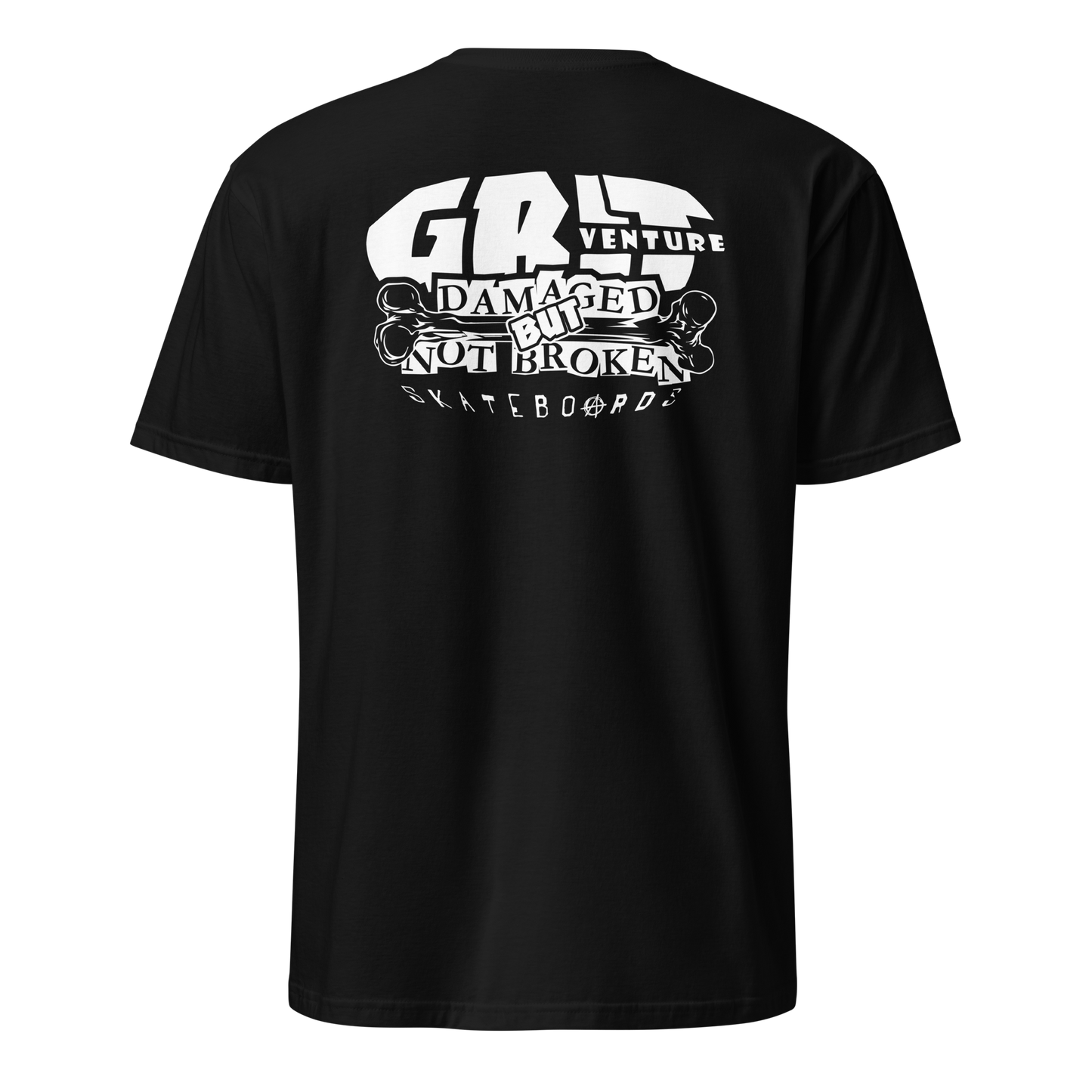 GRIT venture Damaged But Not Broken short sleeve t-short