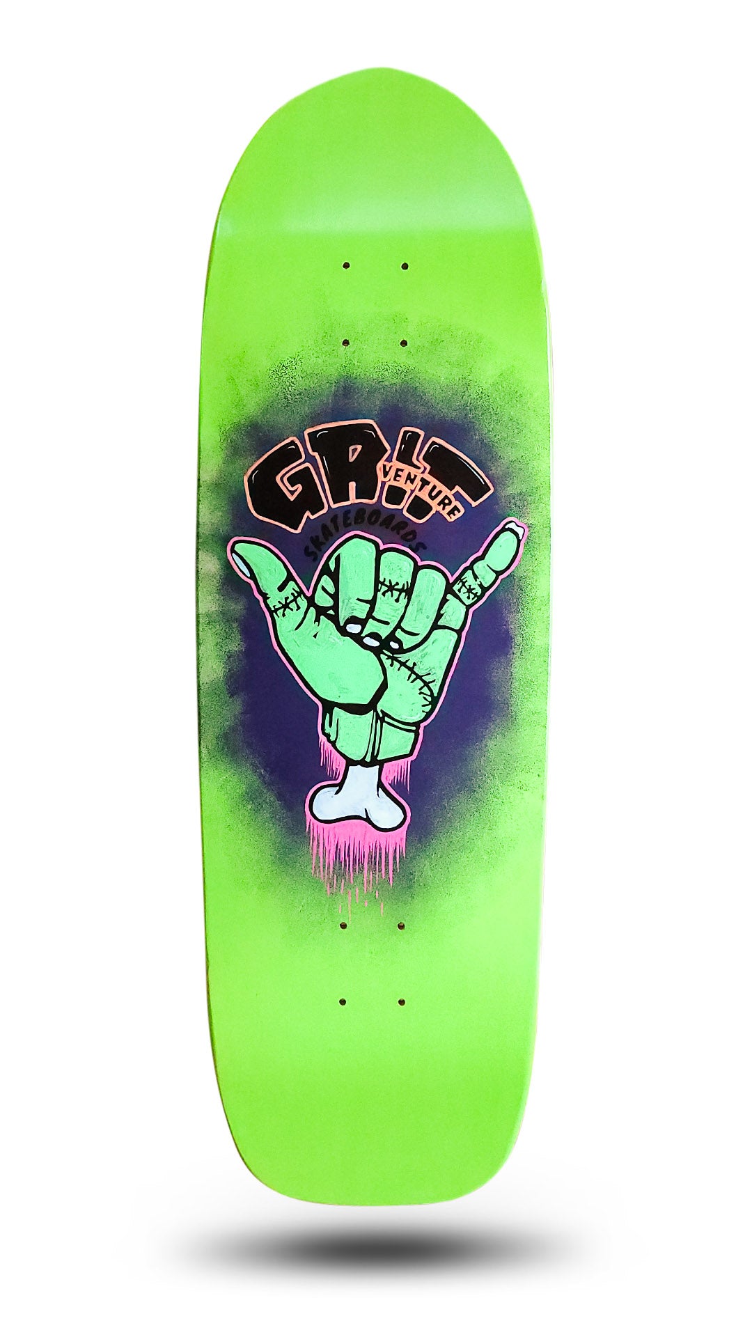 GRITventure Old school skateboard deck 10"