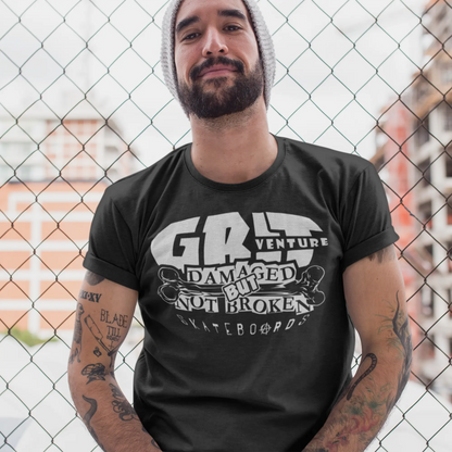 GRITventure Damaged But Not Broken short sleeve t-short